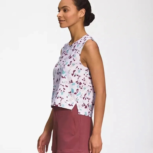 NWT The North Face Women’s Printed Dawndream Relaxed Short-Sleeve L - Picture 4 of 5